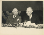 Amon G. Carter and President Dwight Eisenhower