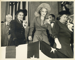 Amon G. Carter, Margaret Truman, Mrs. Carter, and Bess Truman