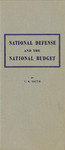 National Defense and the National Budget by C. R. Smith