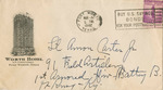 Letter from Ethiel Lary Burton to Amon Gary Carter by Ethiel Lary Burton