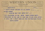 Telegram from NARTB Board to Harold Hough