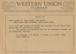 Telegram from R. C. Corlett, C. S. Reilly, W. T. Goss, and E. J. Yagow to Amon G. Carter, Jr., Bert Honea, and Jim North by R. C. Corlett, C. S. Reilly, W. T. Goss, and E. J. Yagow