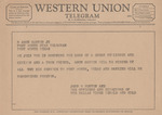 Telegram from John W. Runyon and the Officers and Directors of the Dallas Times Herald and KRLD to Amon G. Carter, Jr. by John W. Runyon