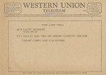 Telegram from Tarrant County Gold Star Mothers to the Amon G. Carter Family