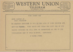 Telegram from J. Clyde Jones to Amon G. Carter, Jr. by J. Clyde Jones