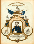 "General Townsend's Grand Cavalry March" sheet music cover by Charles L. Underner