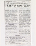 Farm Worker Newsletter "War in Starr County"