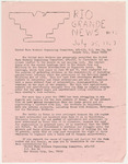 July "Rio Grande News by The United Farm Workers Organizing Committee