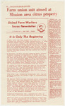 April 29, 1972 United Farm Workers Texas Newsletter
