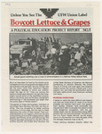 Political Education Report on United Farm Workers Union Strikes