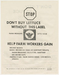 Don't Buy Lettuce Without The Union Label