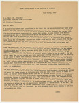 Correspondence from Cesar Chavez to E. L. Barr