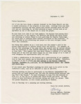 Correspondence from Shirley Swallow to the Members of the Boycott Committee
