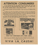 Don't Buy Vegetables With La Casita Labels