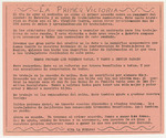 "La Primera Victoria"