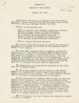 Council on Migrant Labor Meeting on October 27, 1964