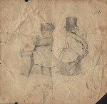 Caricature of Two Dutchmen