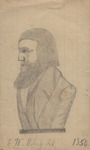 E. W Moberly Side Portrait, February 1854