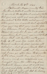 Letter from W. H. Moberly to M. J. Moberly, 1863-03-10