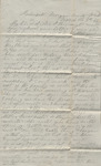Letter from W. H. Moberly to his sister, 1866-03-05