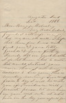 Letter from I. M. Tevis to M. J. Moberly, December 1866