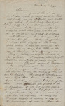 Letter for E. W. Moberly from Howard Love, 1857-03-24