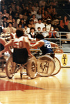 University of Texas at Arlington (U. T. A.) Freewheelers wheelchair basketball action