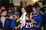 Jim Hayes with University of Texas at Arlington (U. T. A.) Movin' Mavs wheelchair basketball team