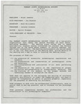 Tarrant County Archeological Society Information Sheet by Tarrant County Archeological Society