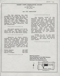 May 1991 Newsletter, Editor's Copy by Ruth Ann Ericson and Marvin Glasgow