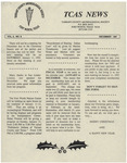 Tarrant County Archeological Society News, Vol. 5, No. 8, 1991 by Tarrant County Archeological Society