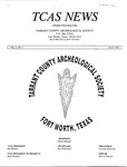 Tarrant County Archeological Society News, Vol. 6, No. 7, 1992, Editor's Material by Bryan Jameson