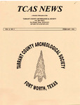 Tarrant County Archeological Society News, Vol. 8, No. 2, 1994 by Marvin Glasgow