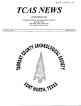 Tarrant County Archeological Society News, Vol. 8, No. 6, 1994, Editor's Material by Marvin Glasgow