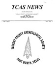 Tarrant County Archeological Society News, Vol. 8, No. 7, 1994 by Tarrant County Archeological Society