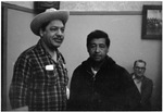 Pancho Medrano (left) and Cesar Chavez, Rio Grande City, Texas