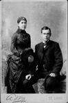 Wedding photograph of Mr. and Mrs. Ernest Powell