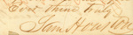Sam Houston letter to Anna Raguet, February 14, 1839 (signature - last page)
