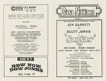 Playbill for 