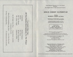 Playbill for 