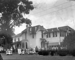 The house and staff of Rest Cottage, Pilot Point, Texas, home for unwed mothers