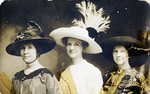 Mrs. Betty Neal with her two daughters, Ruby Irene and Mary