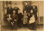 Brister family on a porch