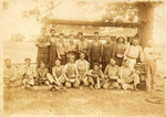 Threshing crew, Burleson, Texas