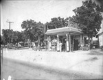 Hubert Roberts Conoco Service Station, Weatherford, Texas