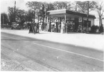 Robert's Modern Camp, cabins and Texaco gasoline station, Weatherford, Texas