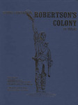 Papers Concerning Robertson's Colony in Texas - Volume XII by M. D. McLean
