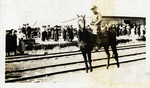 132nd Field Artillery boys arrive at Camp Bowie