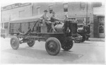 Camp Bowie's 36th Division military review parade in downtown Fort Worth, Texas