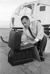 Bob Schieffer before leaving for Vietnam War